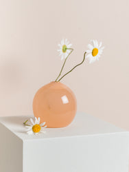 Mini vases, peach