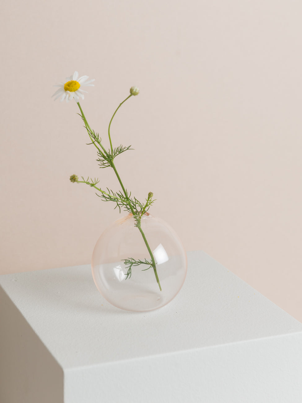 Mini vases, clear