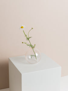 Mini vases, clear