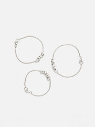 Silver Pearl bracelet