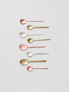 Small spoons, brass