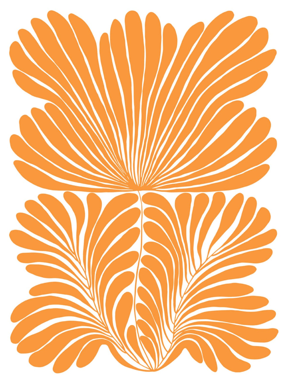 Orange Flower, 30x40 print